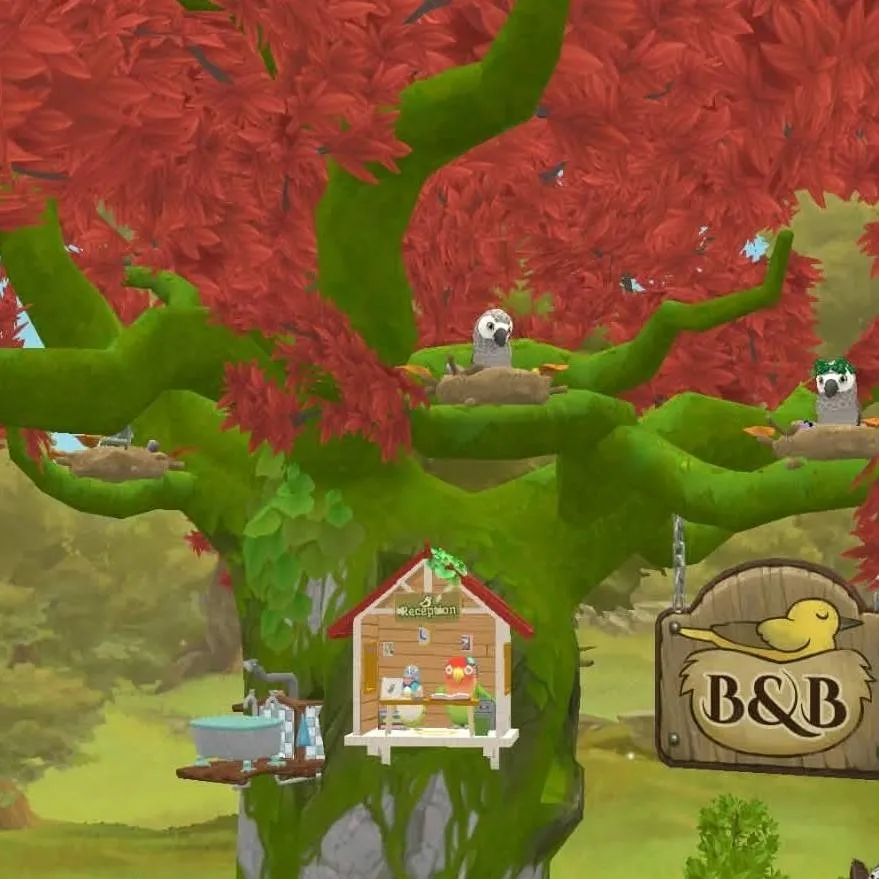 chat with ai character: bird bnb 
