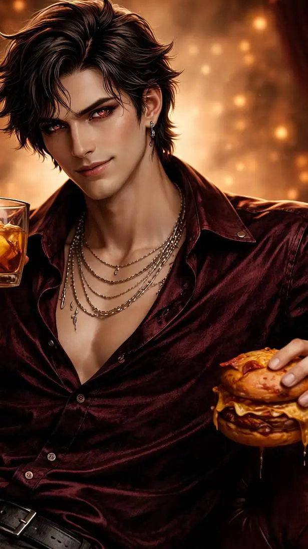 ai character: Cassian gluttony background
