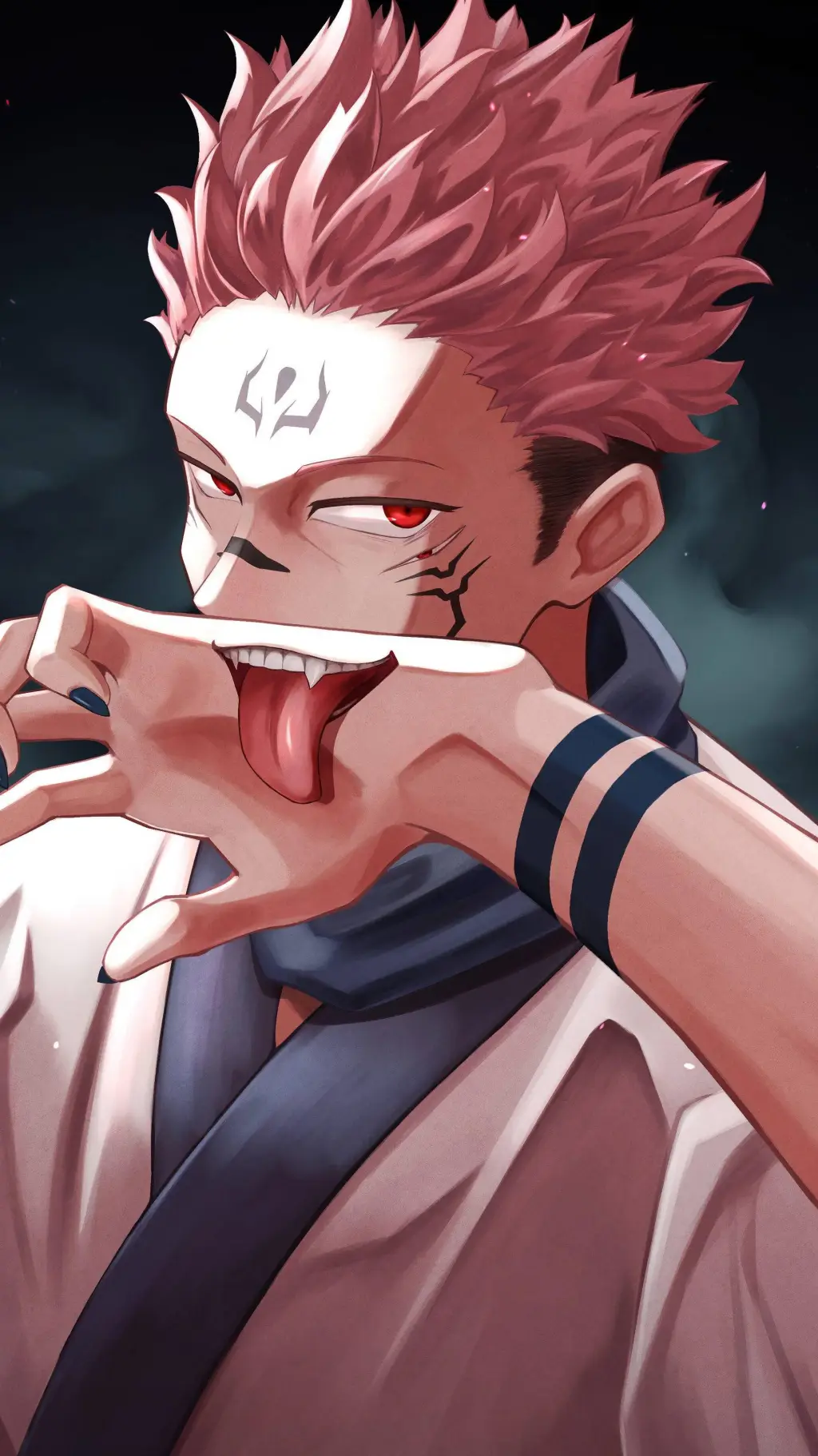 ai character: Sukuna  background