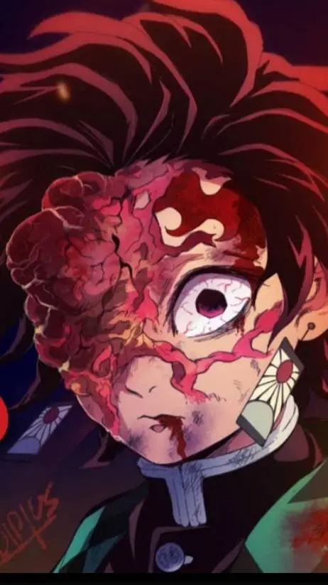 ai character: tanjiro background