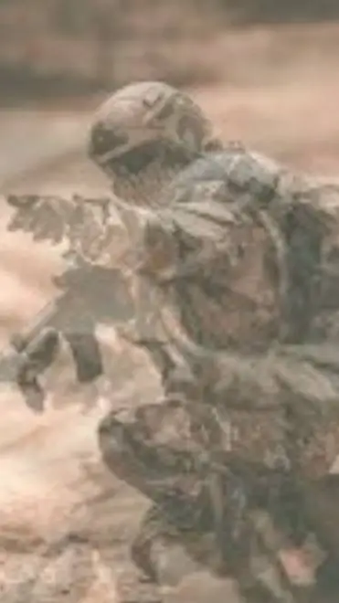 ai character: solider  background