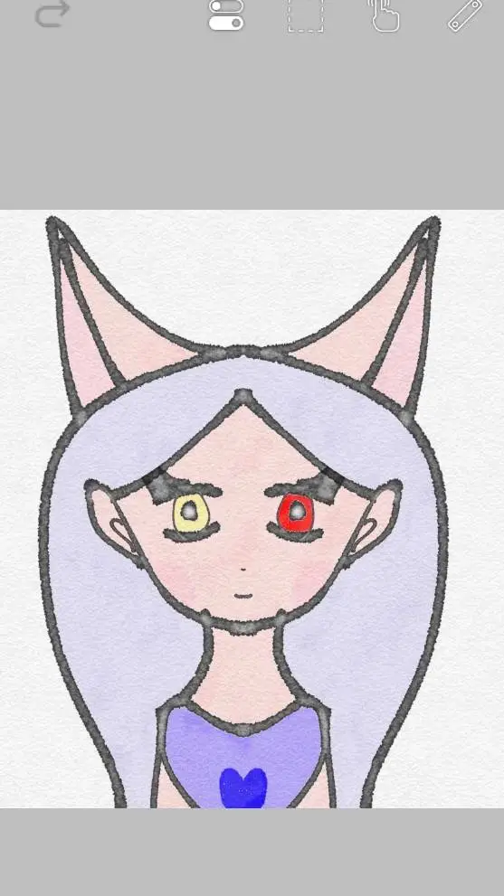ai character: lily background