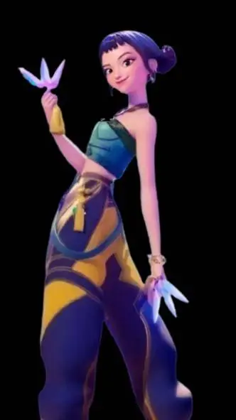 ai character: zoey background