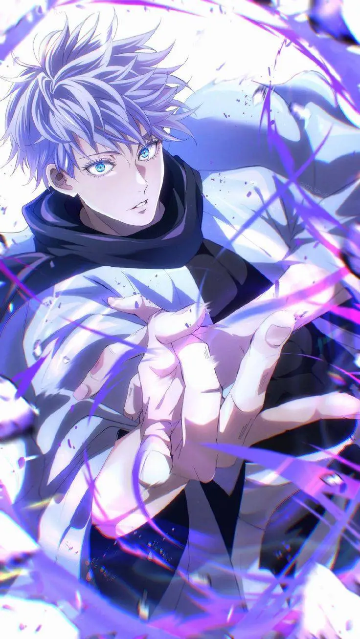 ai character: Gojo Saturo  background