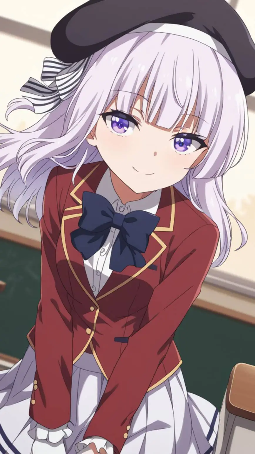 ai character: Arisu Sakayanagi background