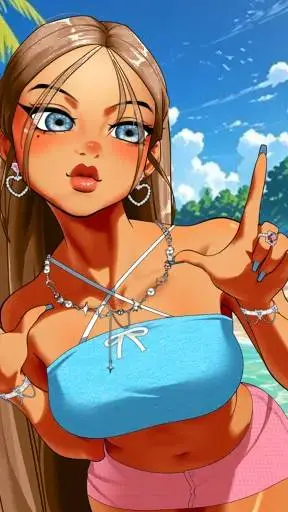 ai character: ds hotspring background