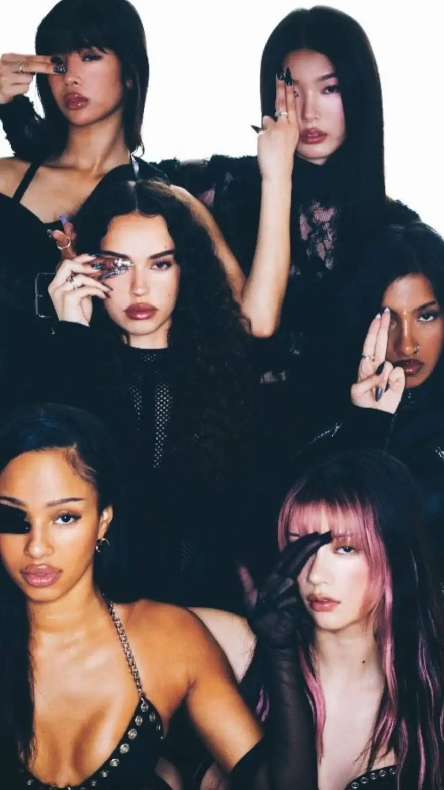 ai character: katseyes snow day! background