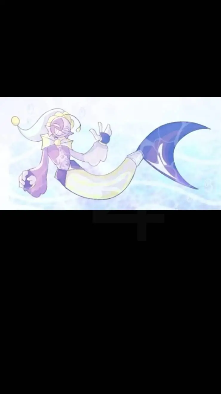 ai character: Mermaid Lumini AU background