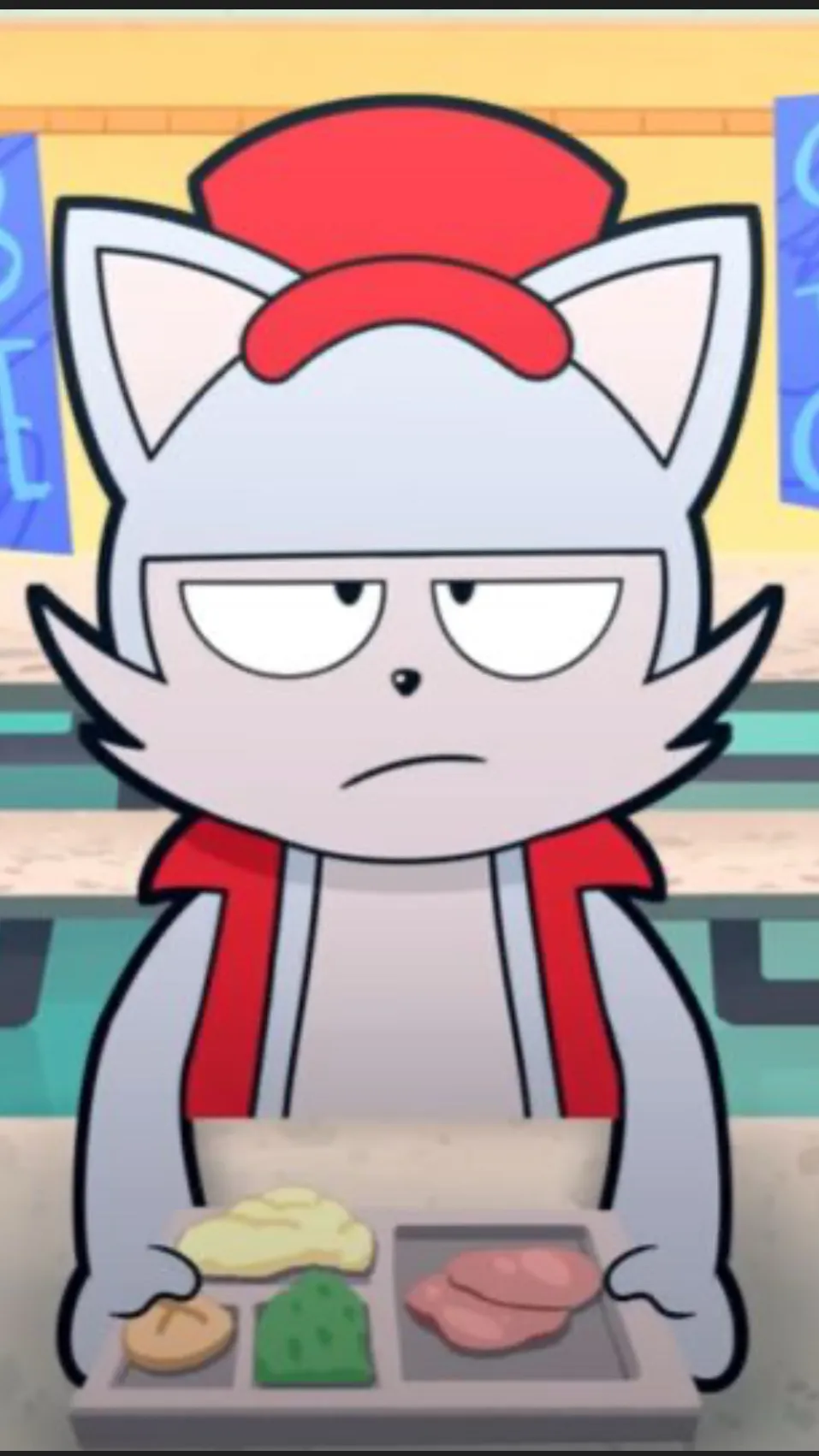 ai character: Clay  background