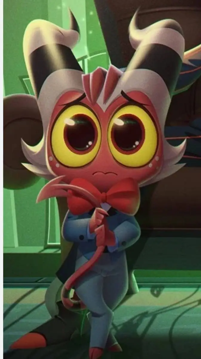 ai character: baby moxxie background