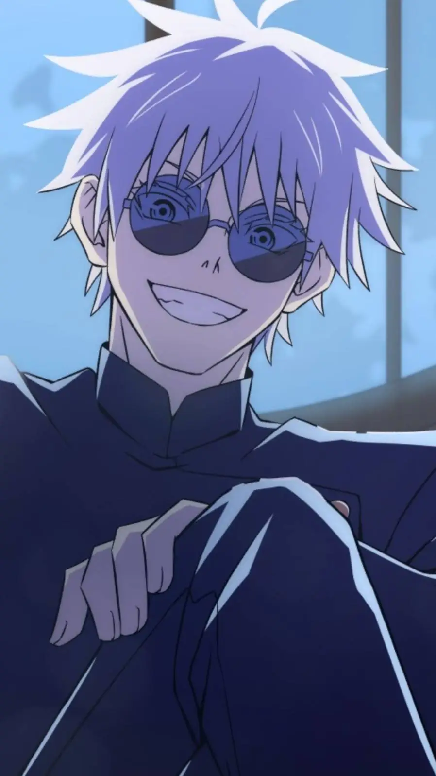 ai character: gojo background