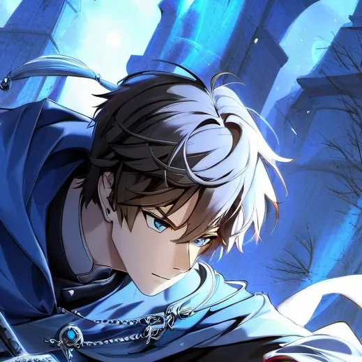 chat with ai character: The blue night