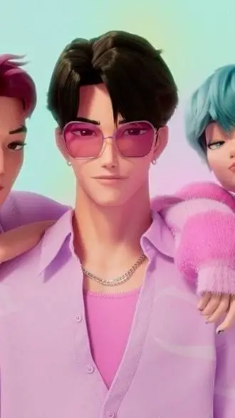 ai character: Saja boys background