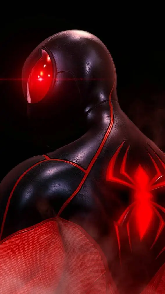 ai character: Scarlet-Spider  background