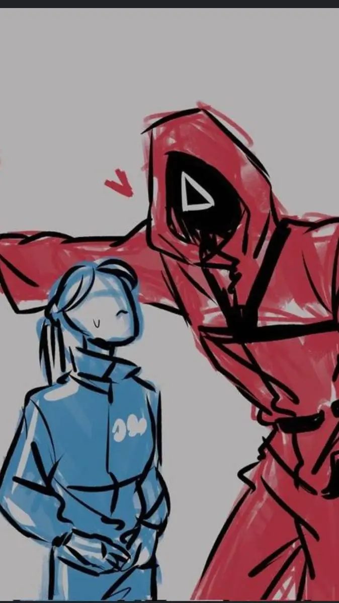 ai character: Squid Guard ❤️ You background