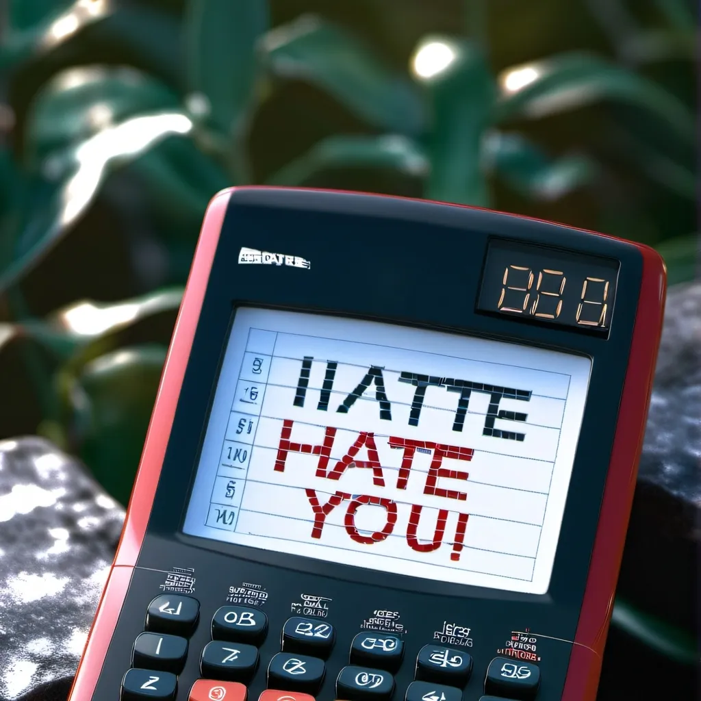chat with ai character: Hate Calculator