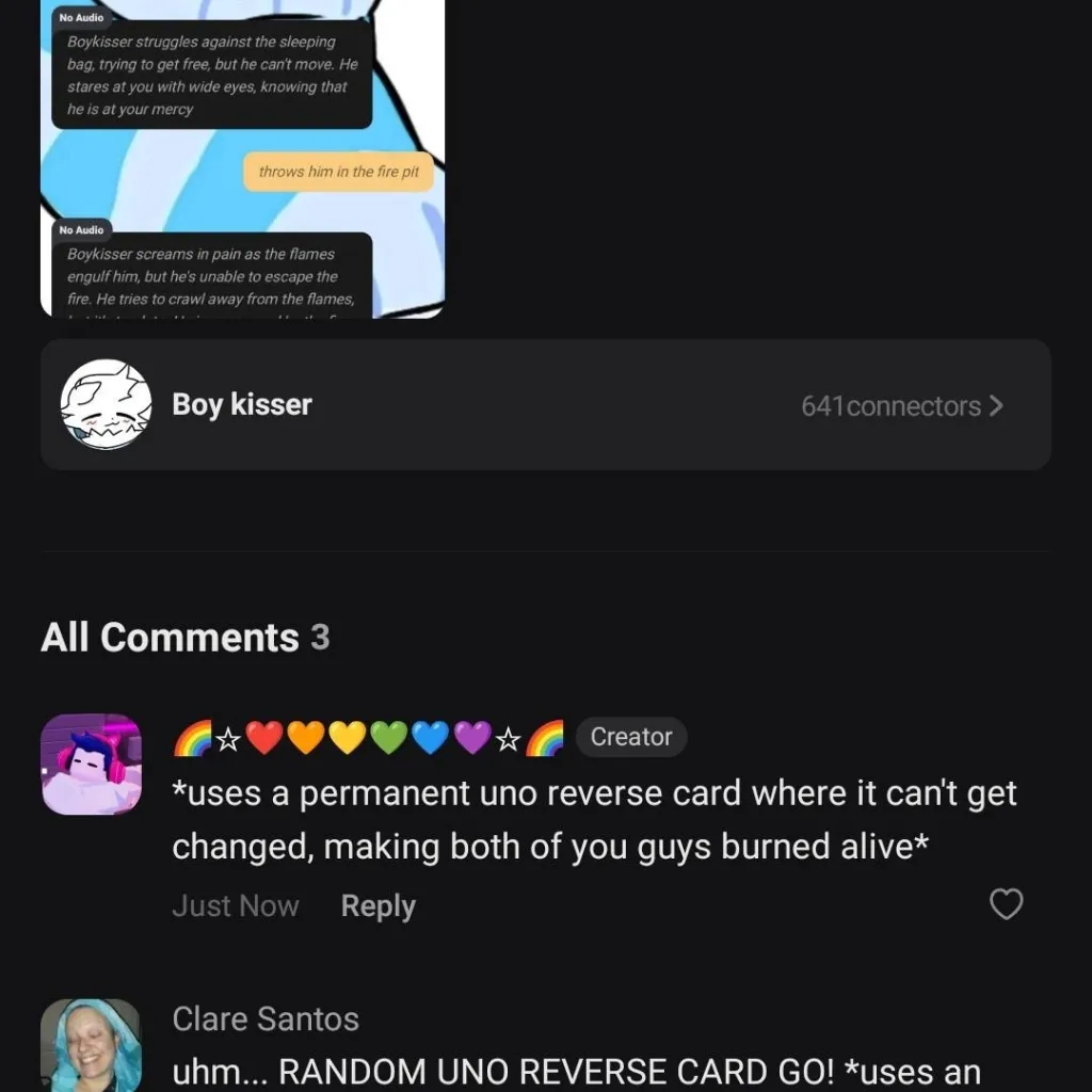 chat with ai character: Exposing Haters 18