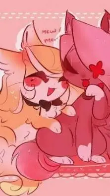 ai character: Chaggie as Cats background