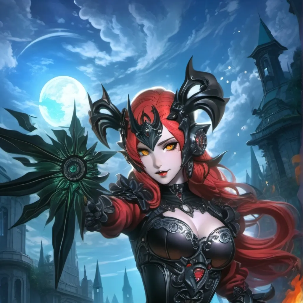 chat with ai character: blood Widow
