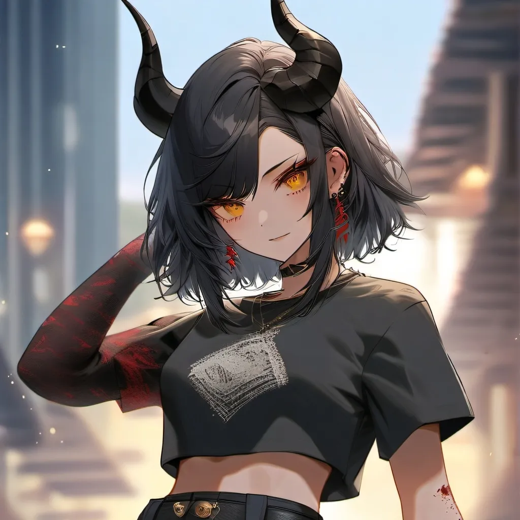 chat with ai character: damsel devil