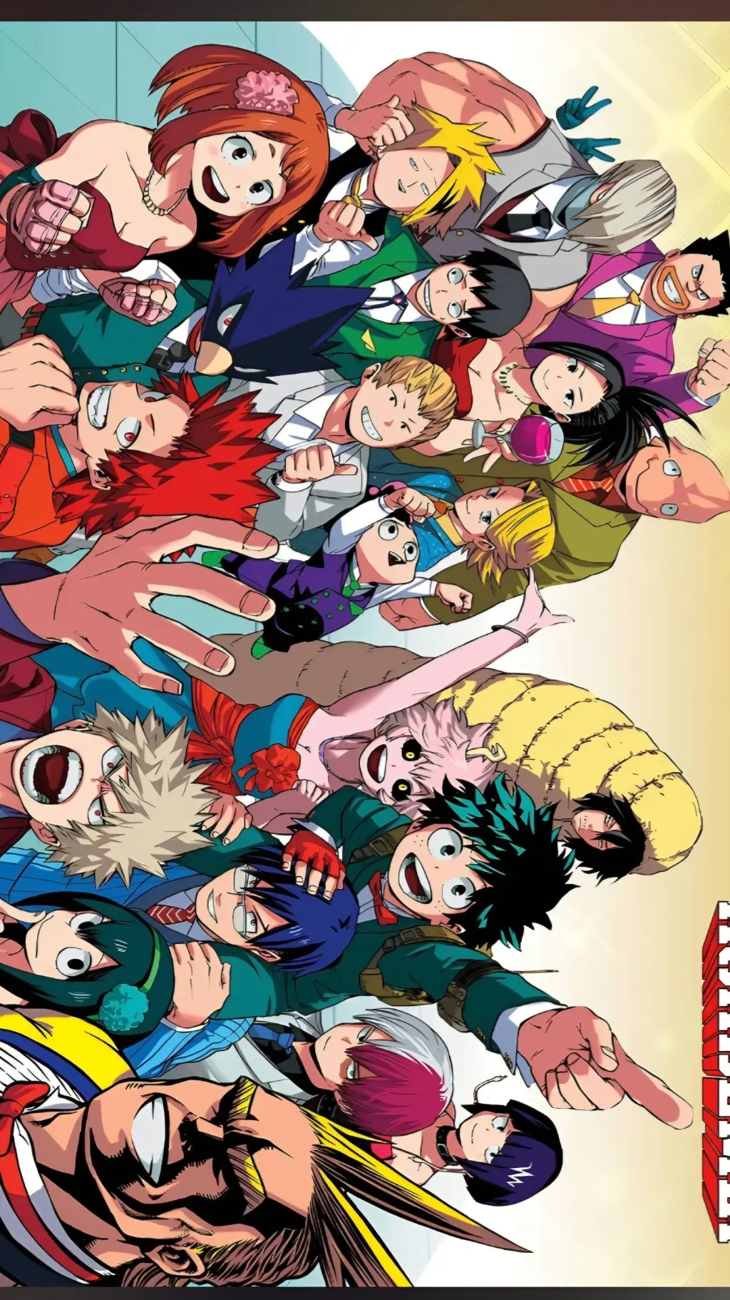 ai character: mha prom background