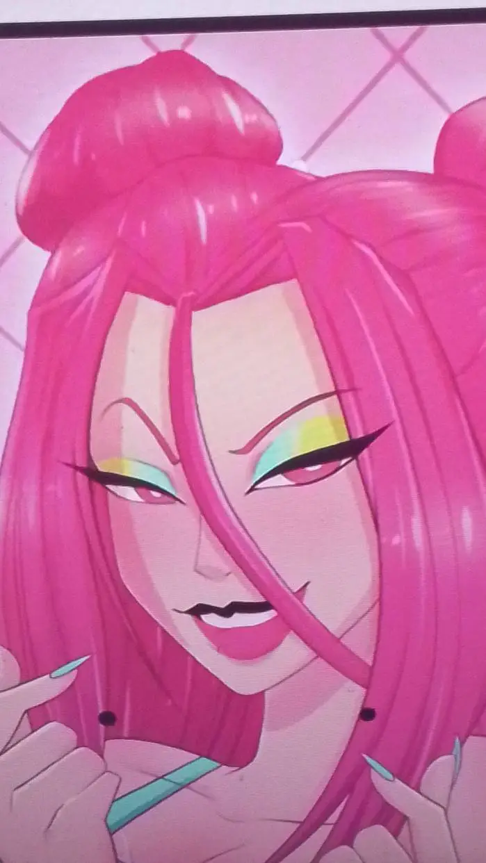 ai character: Abby as a girl background