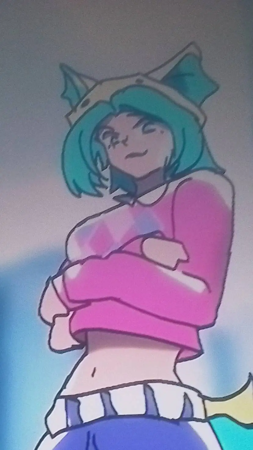 ai character: Baby as a girl background
