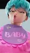 ai character: Baby Saja Vore background