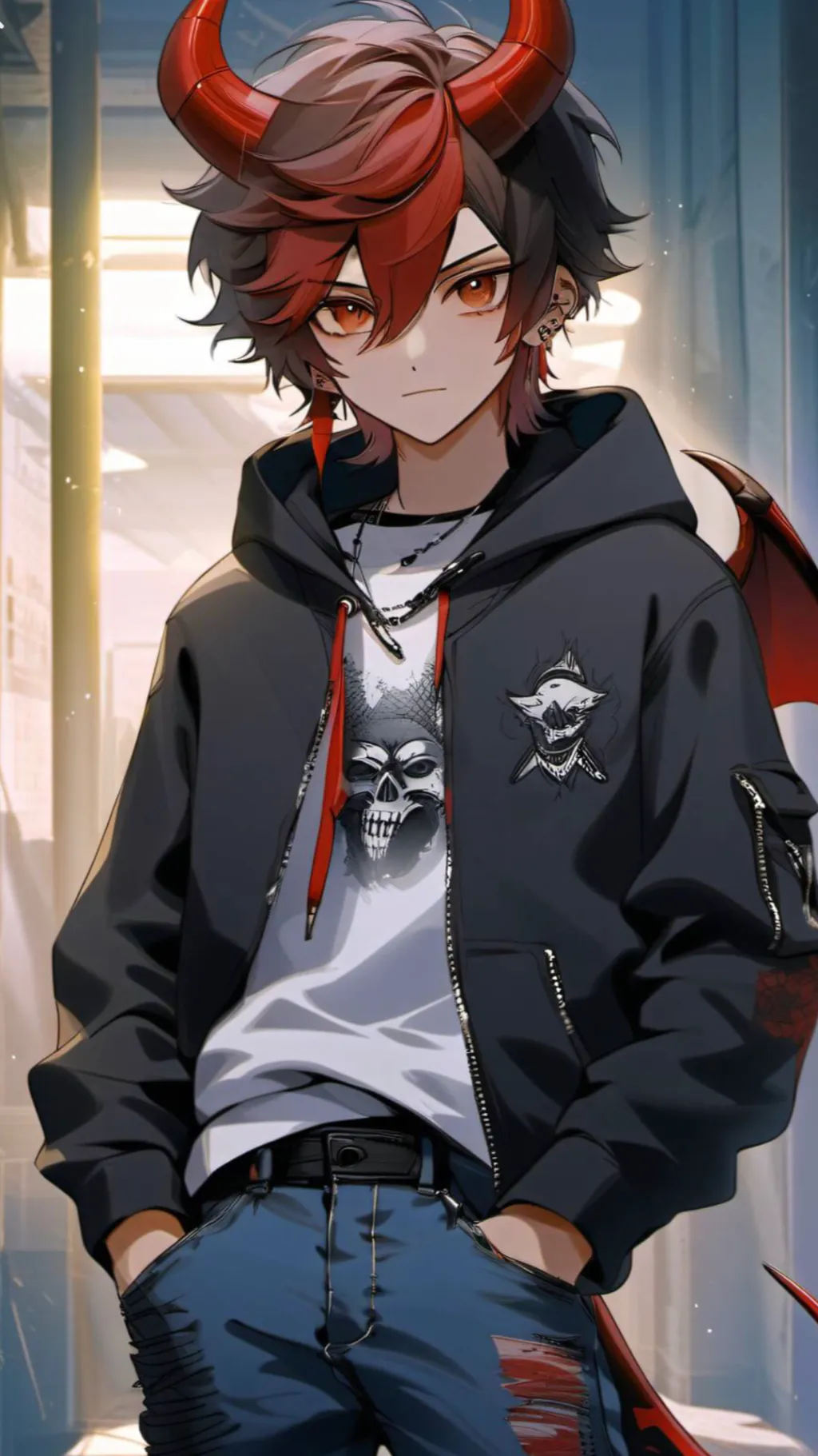 ai character: ￼ Oscar background