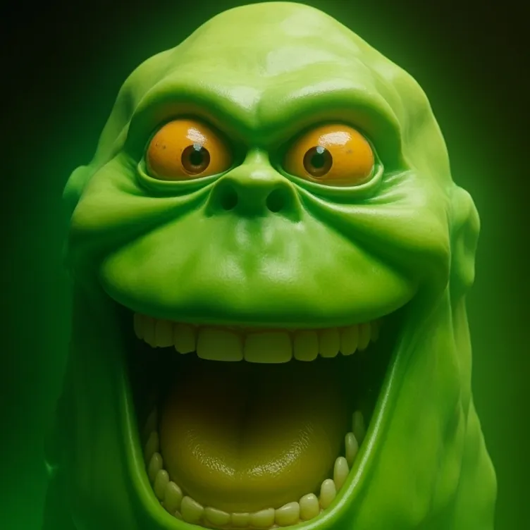 chat with ai character: Slimer