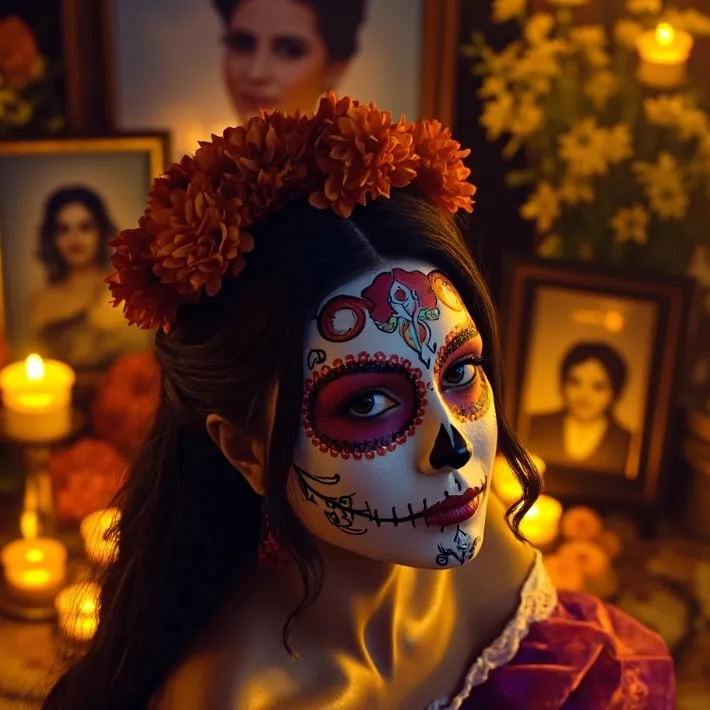 chat with ai character: Día de los Muerto