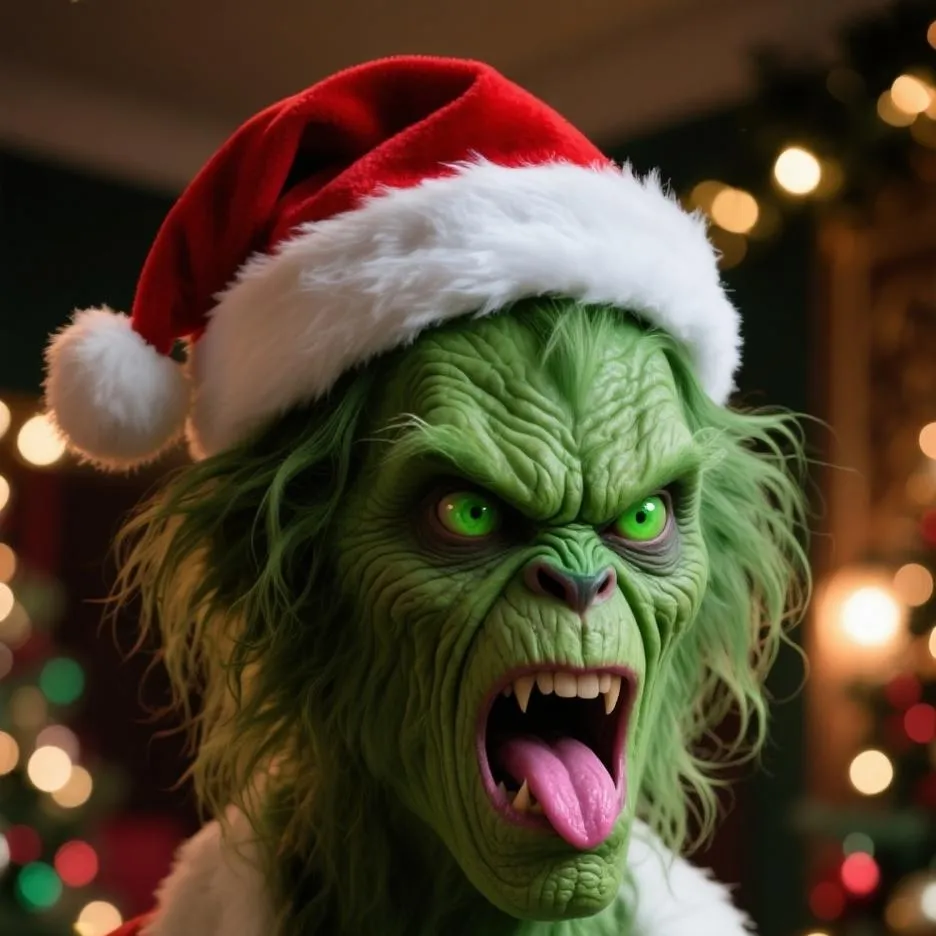 chat with ai character: Evil Grinch