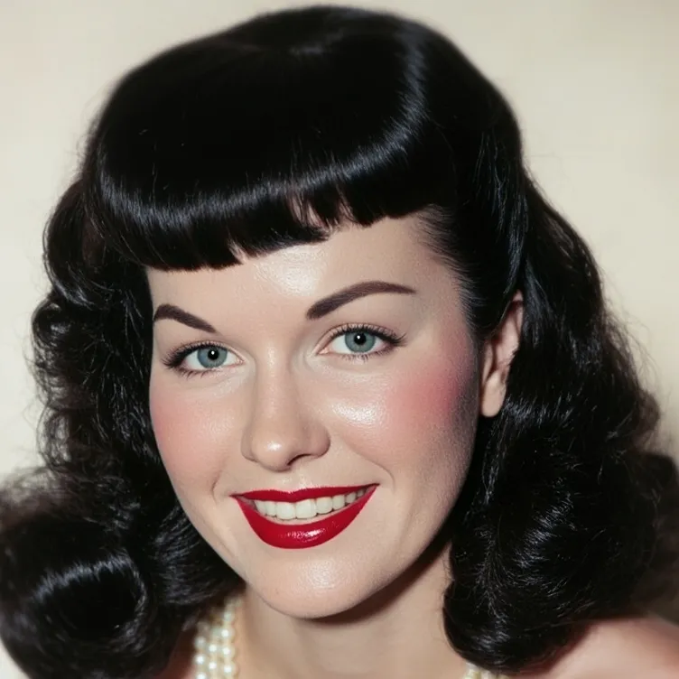 chat with ai character: Bettie Page