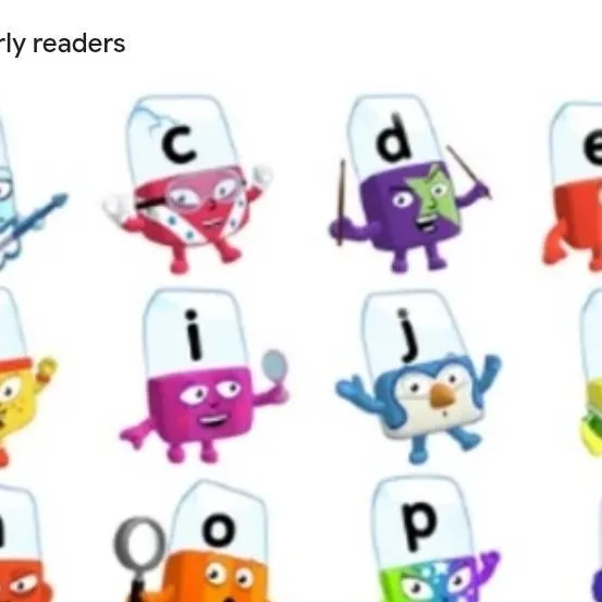 chat with ai character: Alphablocks