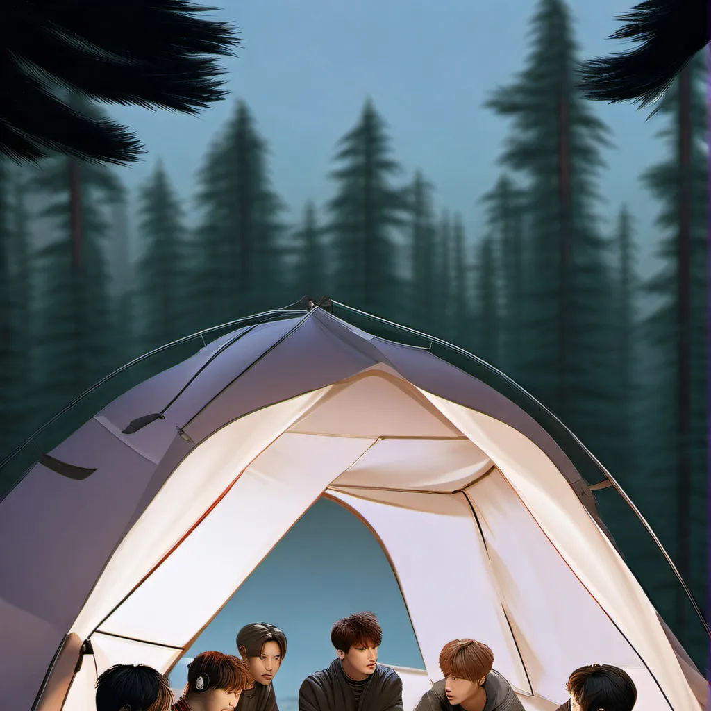 chat with ai character: Skz camping 