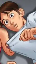 ai character: *summertime saga* background