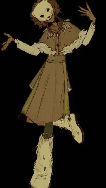 ai character: hh radioapple background