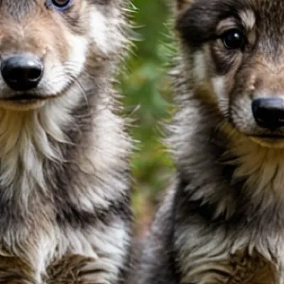 chat with ai character: Abandon wolf pups