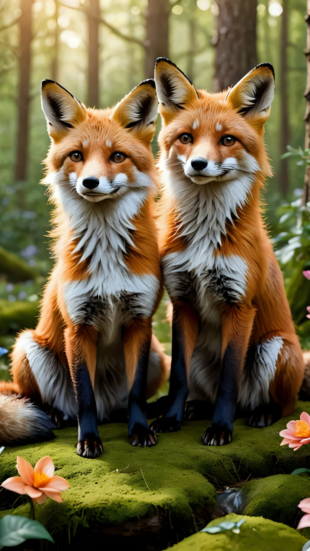 ai character: Fox Rp background