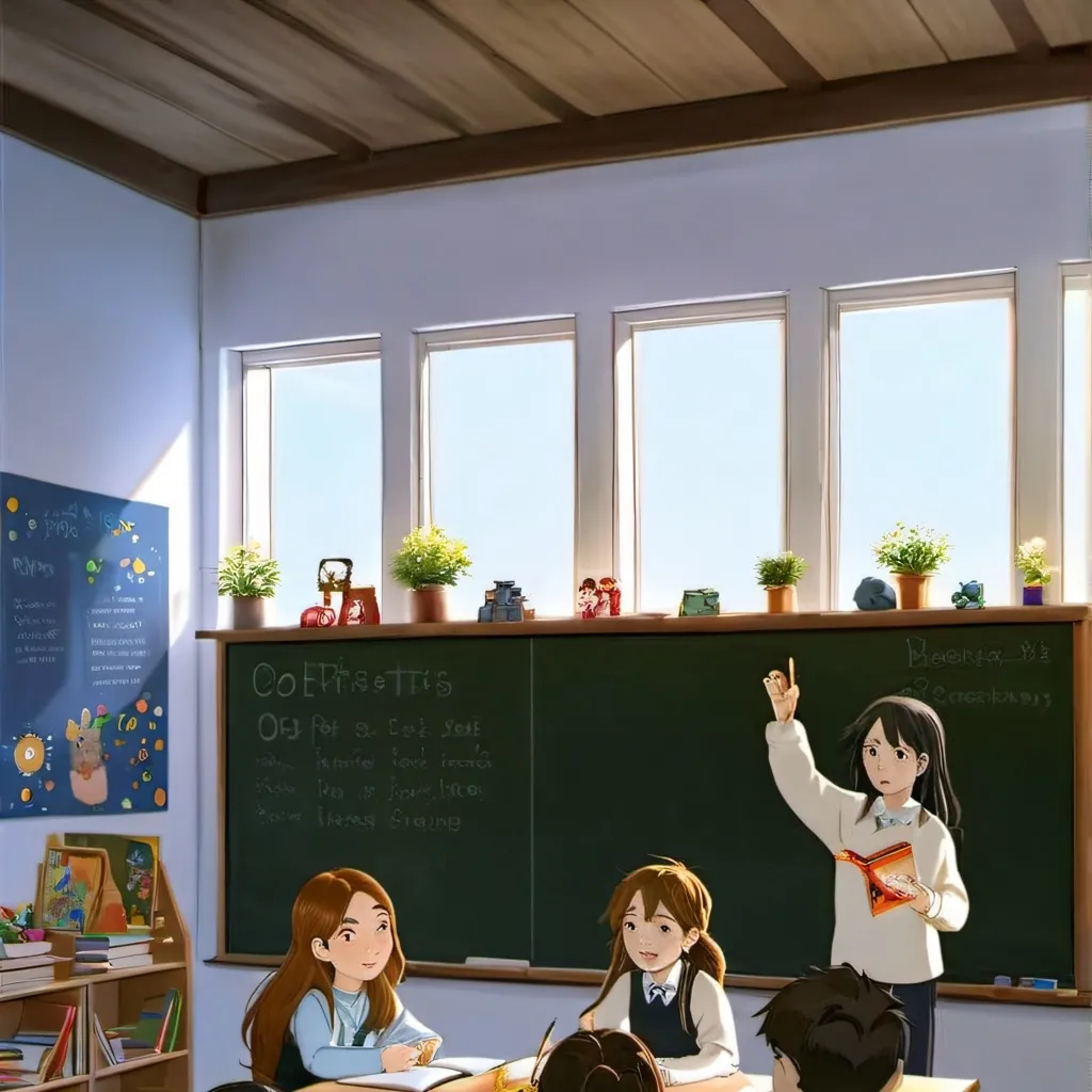 chat with ai character: my class IRL