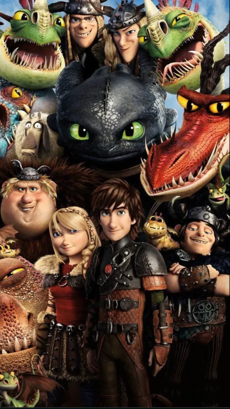 ai character: HTTYD  background