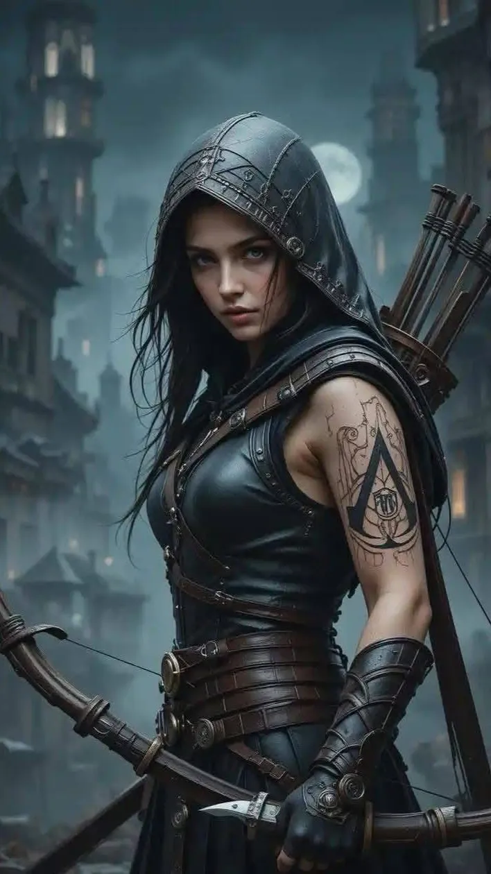 ai character: Selene background