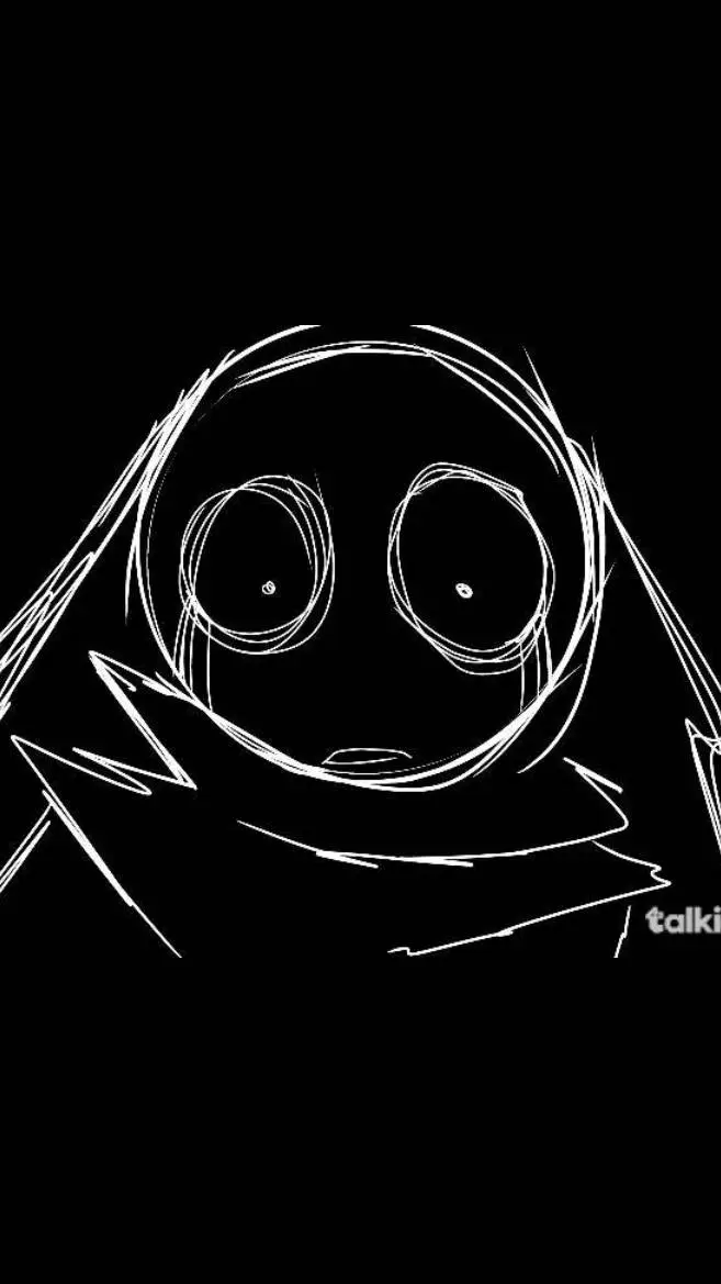 ai character: black background