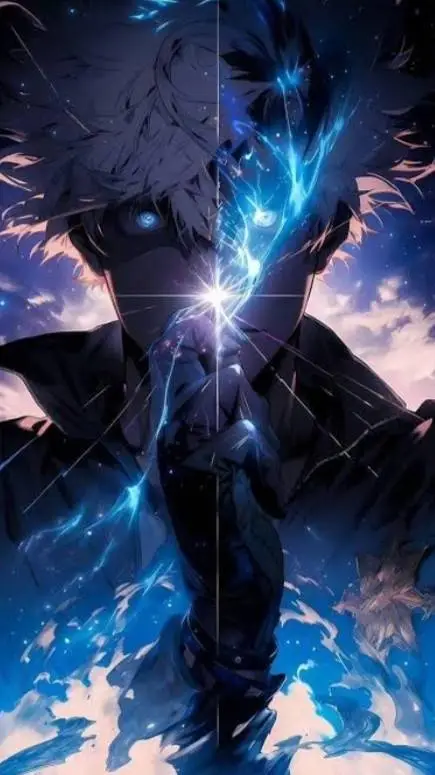 ai character: Saturo Gojo background