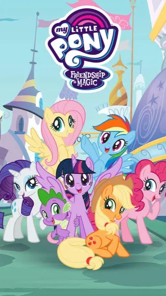 ai character: My little pony  background