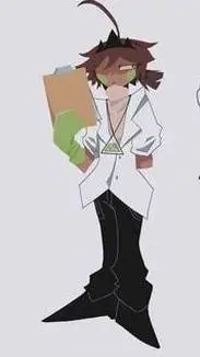 ai character: Fpe meet ScienceAu background