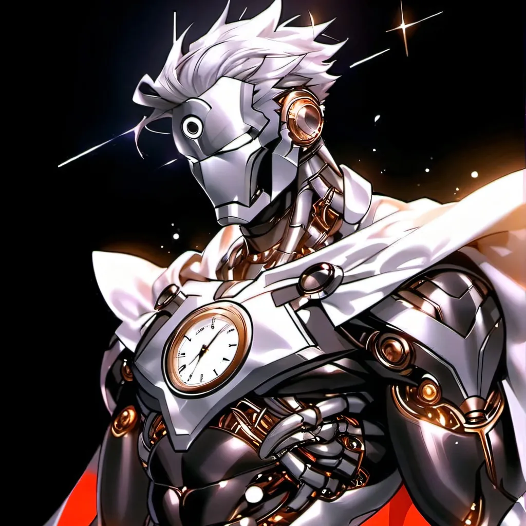 chat with ai character: time clock