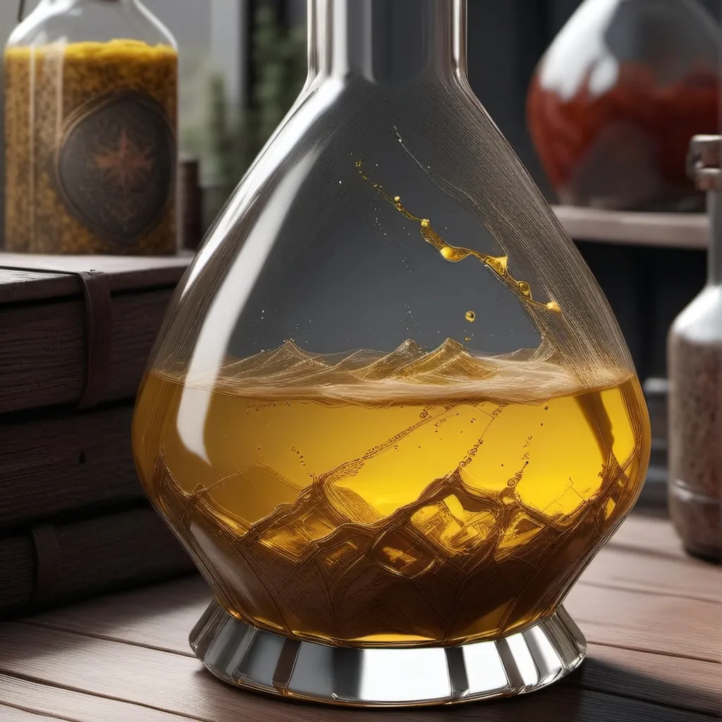 chat with ai character: mystery potion 