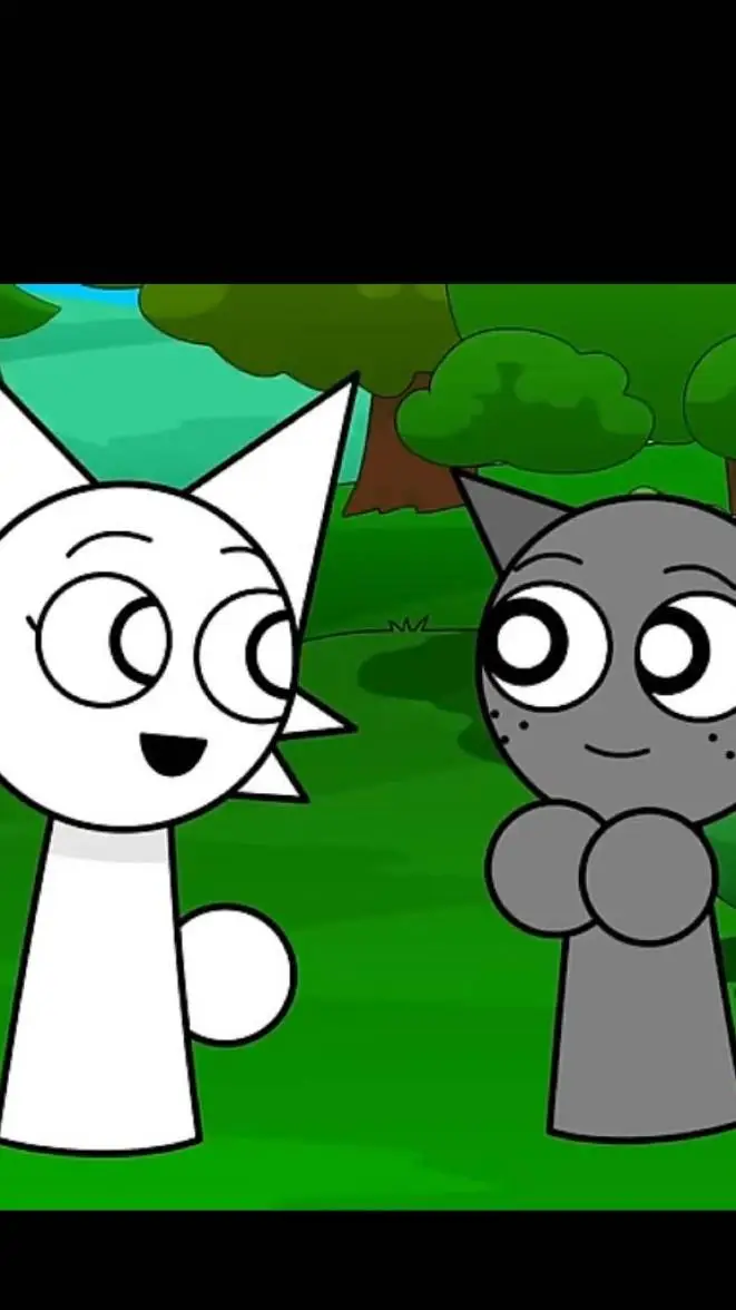 ai character: sprunki  background