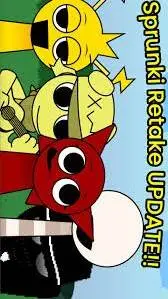 ai character: Sprunki retake UPD background